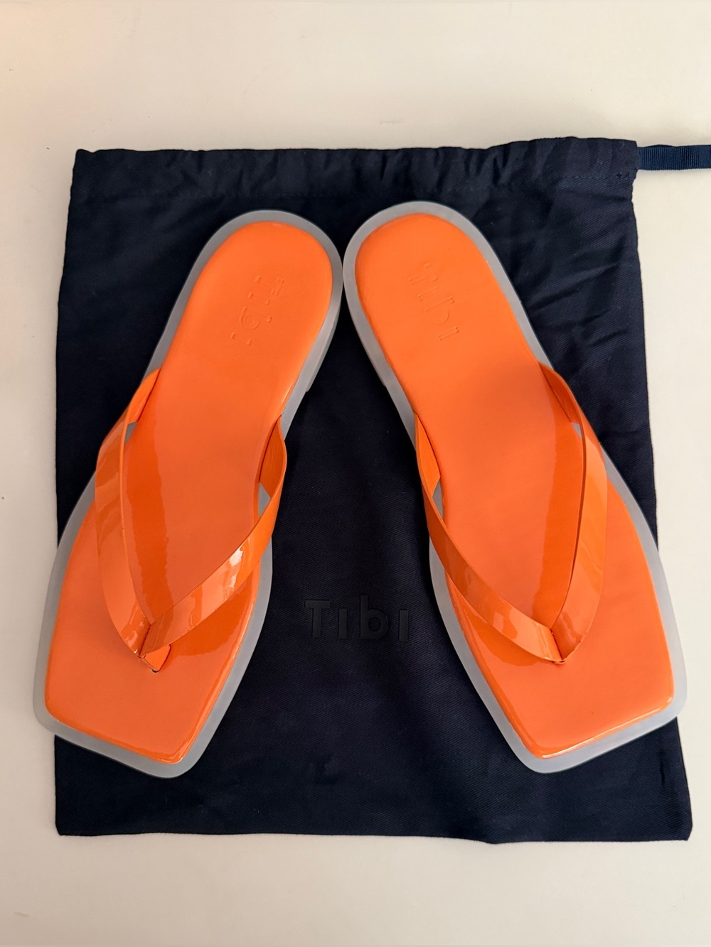NWT - TIBI Arnie Sandal in Tangerine Size 39 (8.5-9 US)